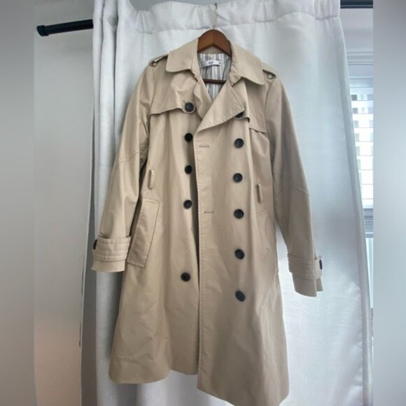 Mango Tan Trench Coat - Picture 1 of 6